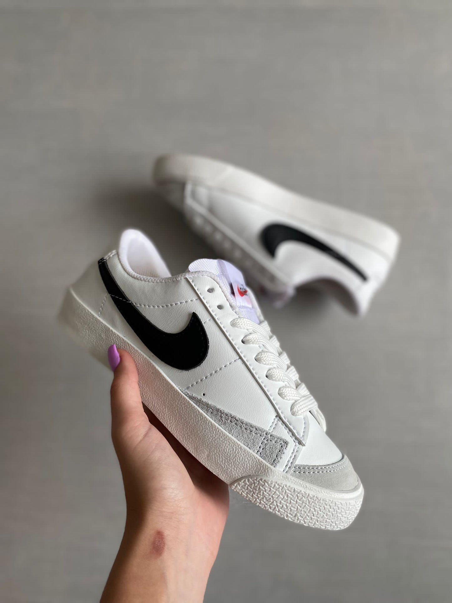 Nike Blazer Bajas Negras