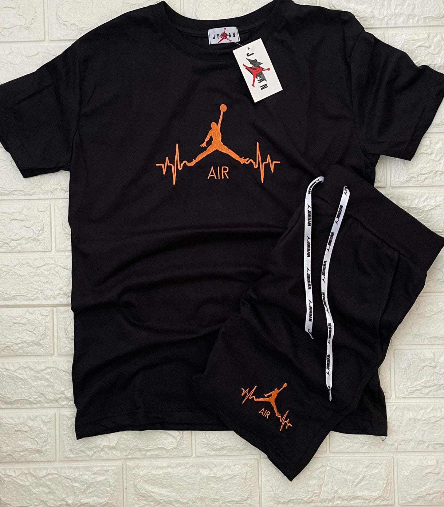 Chandal Jordan Bordado Negro