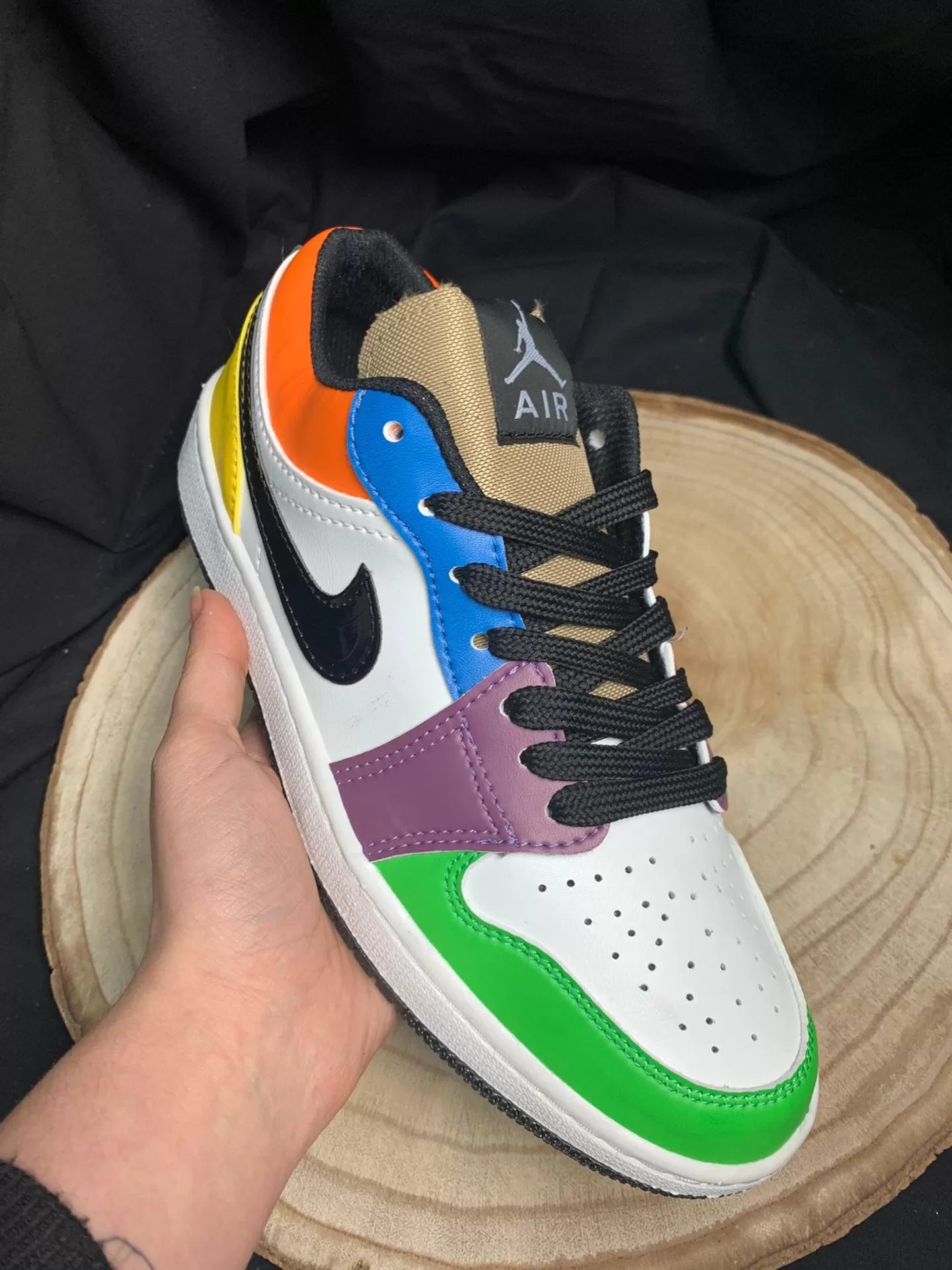 Air Jordan multicolores