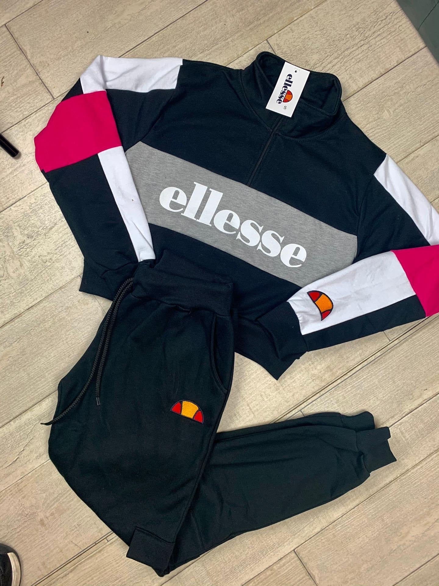 Chándal Ellesse en negro NUEVO