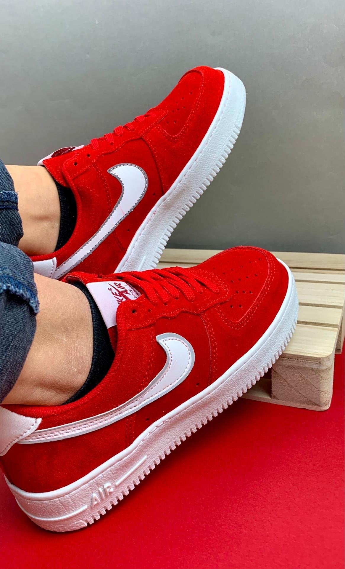 Nike Air Force 1 Red Edition New