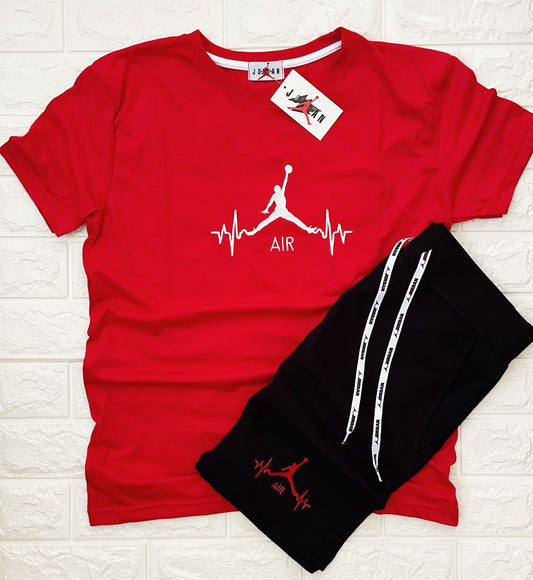Chandal Jordan Bordado Rojo