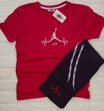 Chandal Jordan Bordado Rojo