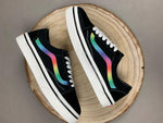 Vans off The Wall Colorida