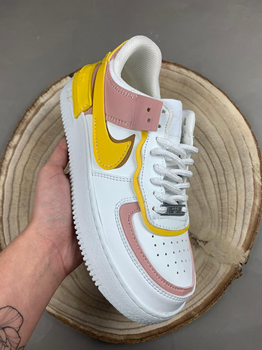 Nike Air Force 1 SHADOW rosa caramelo