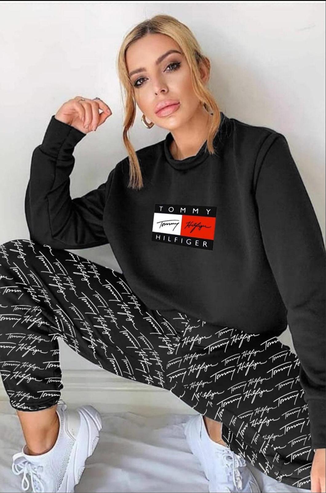 Conjunto Chándal Tommy Hilfiger en Negro