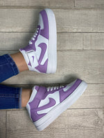 Nike Air force bota purple