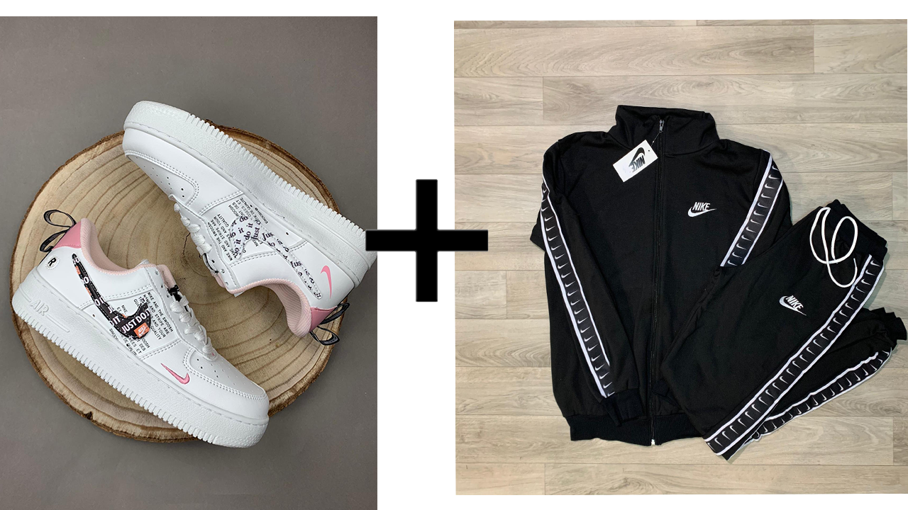 Pack  - Conjunto de Nike+ Air force Just Do It